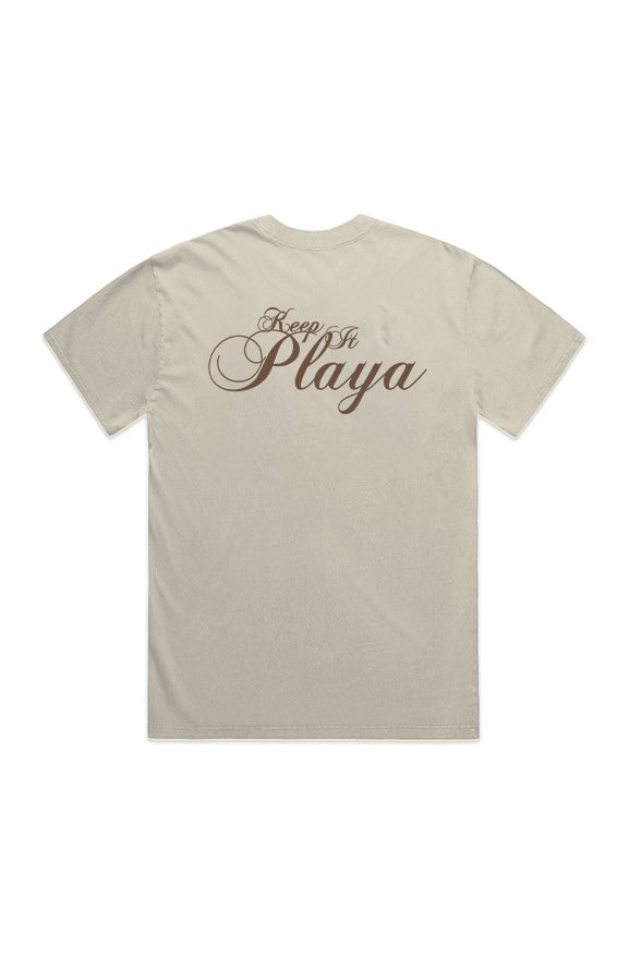 Stay Genuine Signature Tee - Cream