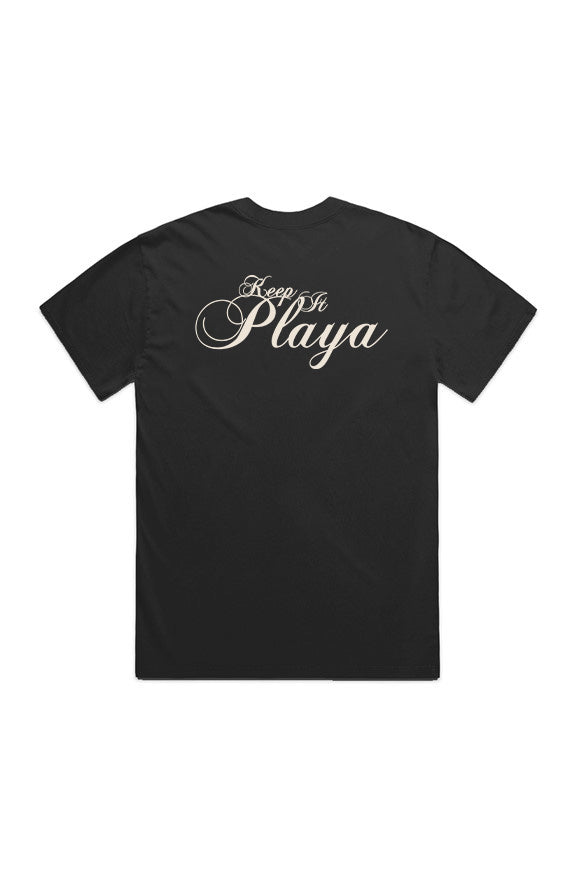 Stay Genuine Signature Tee - Black