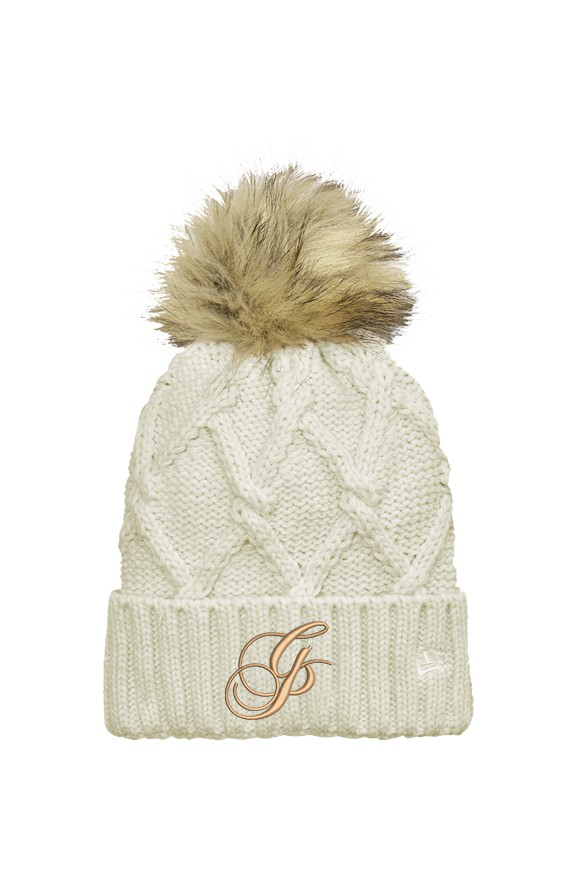 GP Faux Fur Pom Beanie