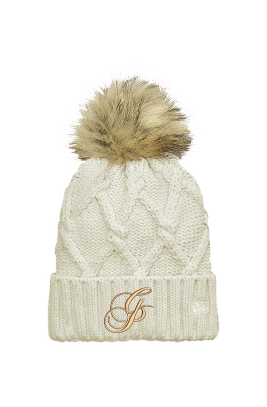 GP Faux Fur Pom Beanie