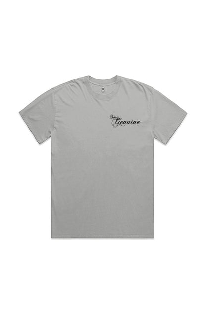 Stay Genuine Signature Tee - Grey